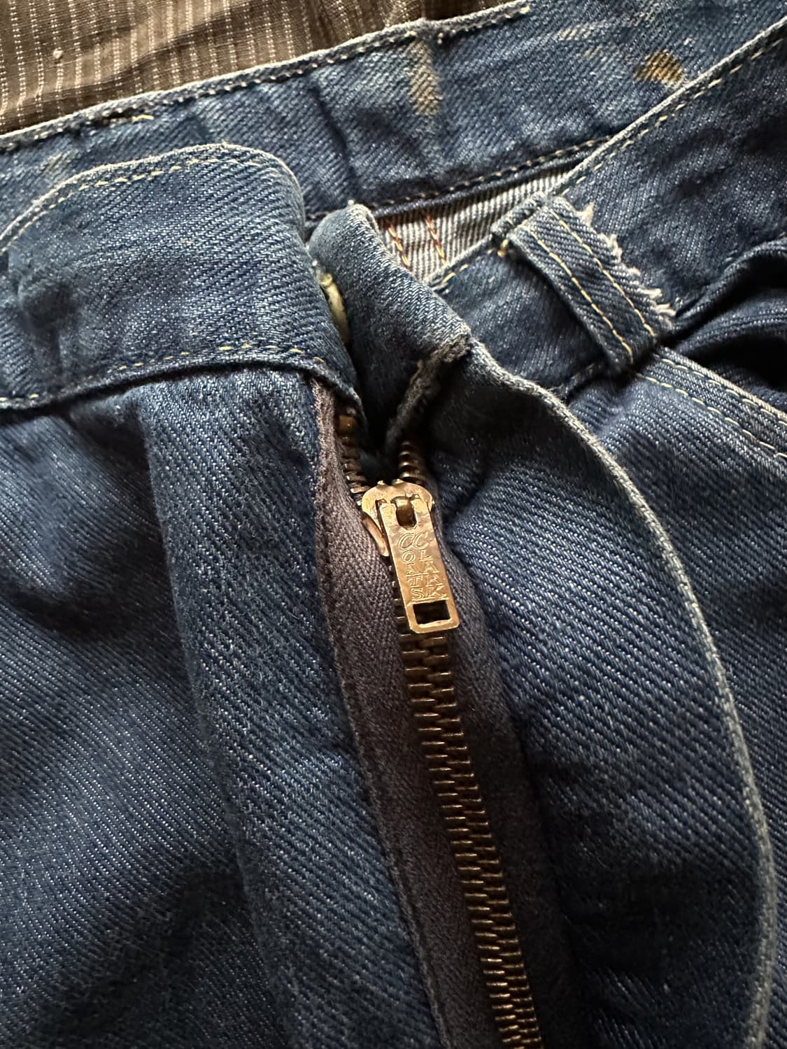 50s Vintage Capenter Denim Work Pants 상품이미지5