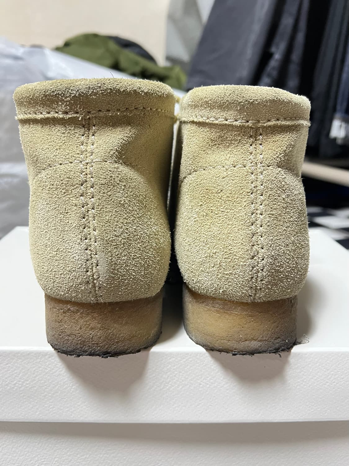 [8.5] 클락스 왈라비 부츠 메이플 스웨이드 미드 265 상품이미지5