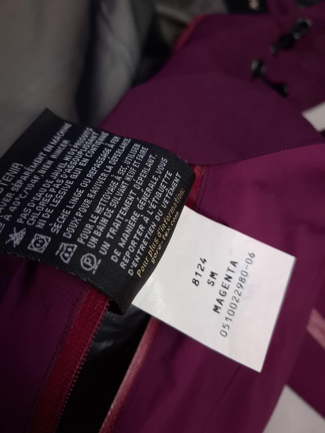 오리지날 캐나다제조 아크테릭스 우먼 베타 AR 고어텍스 자켓 상품이미지5