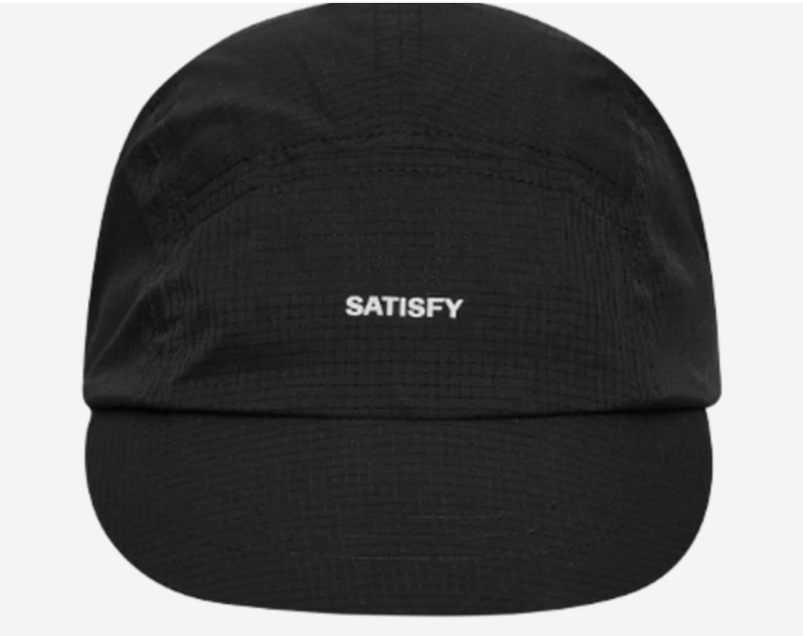 Satisfy 리피 에어 트레일 캡 블랙 새티스파이 상품이미지1