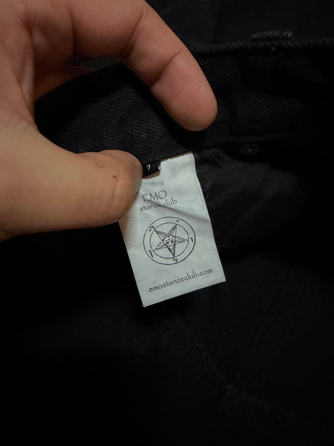 [1] 에모스탠스클럽 펜타그램 플레어진 상품이미지6