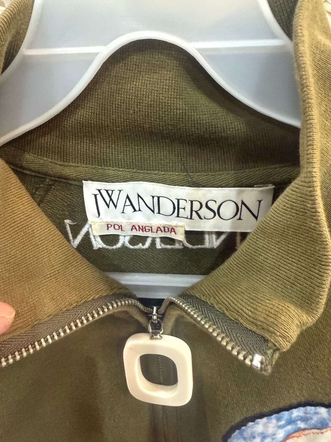 100 정품 JW 앤더슨+폴안그라다 반집업 팝니다 상품이미지2