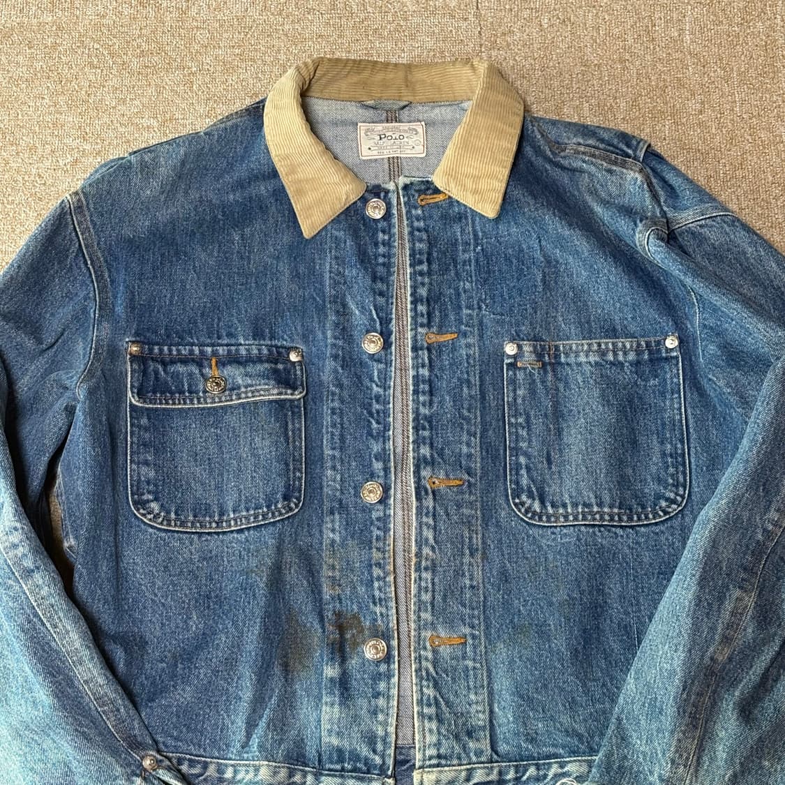 80's 폴로 던가리자켓 상품이미지2