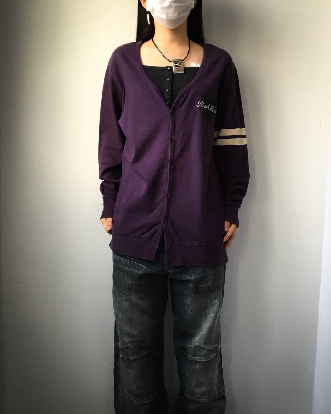 Purple cardigan 상품이미지5