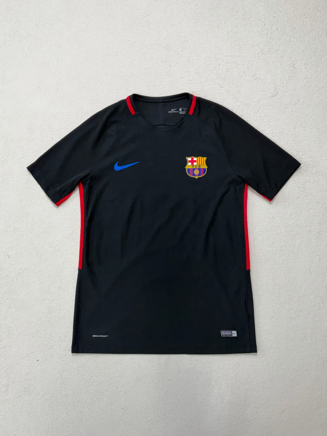 나이키 FC 바르셀로나 축구 유니폼 져지 트레이닝 반팔 100 상품이미지1