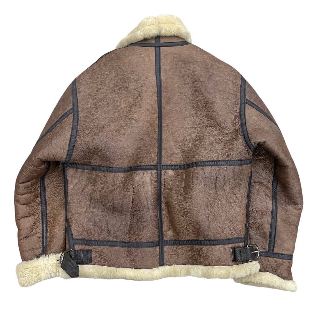 B-3 무스탕 자켓 브라운 상품이미지2