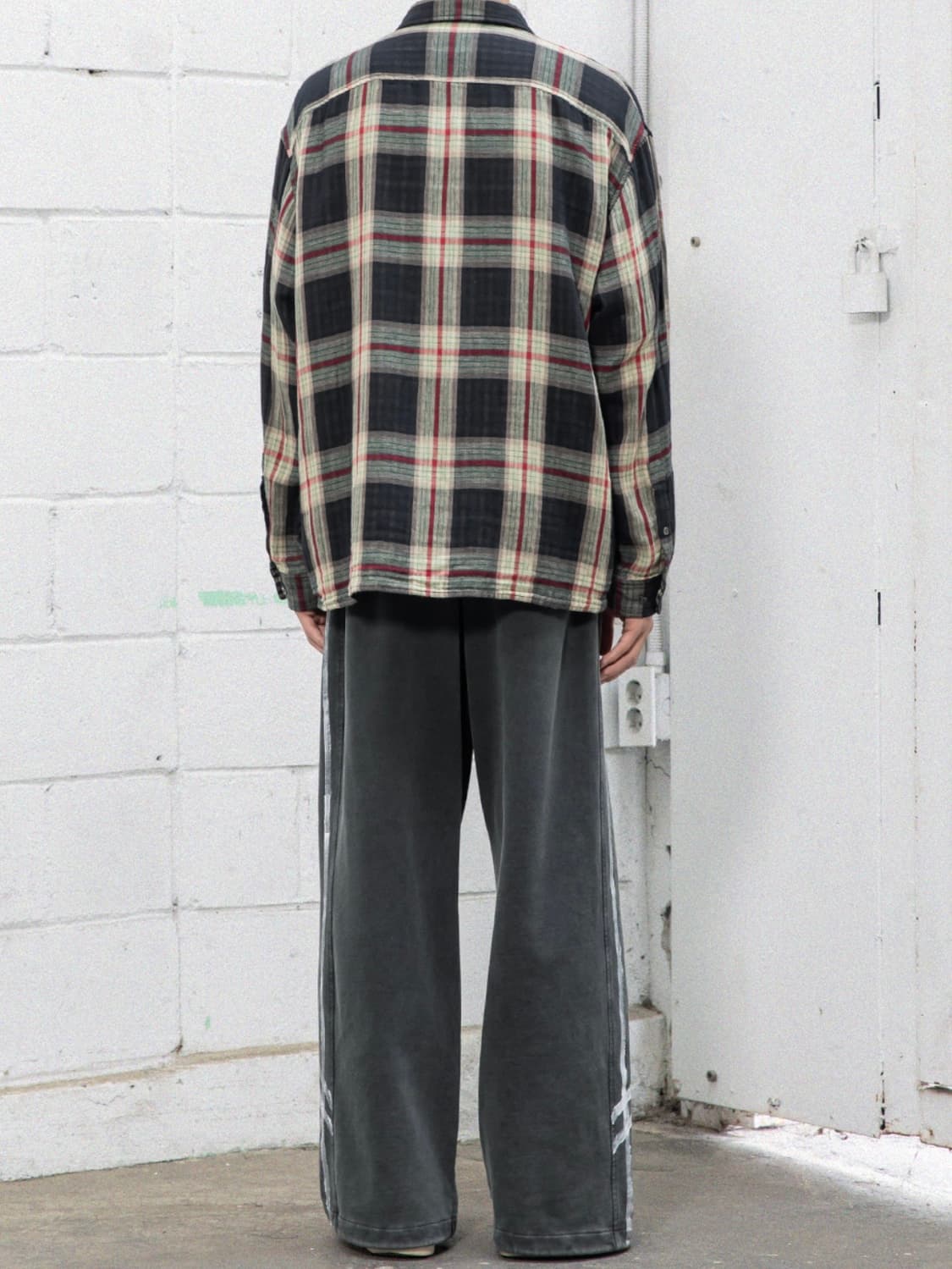 비긴202 더블 페이스 체크 셔츠 상품이미지2