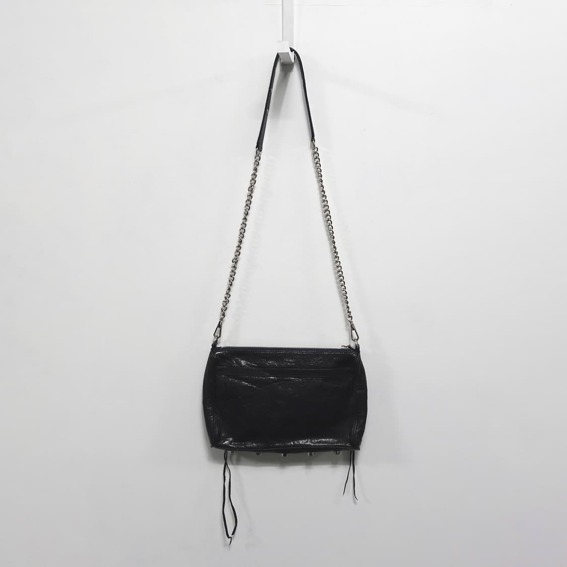 REBECCAMINKOFF 메탈버클 체인 펑크 레더 크로스백  상품이미지4