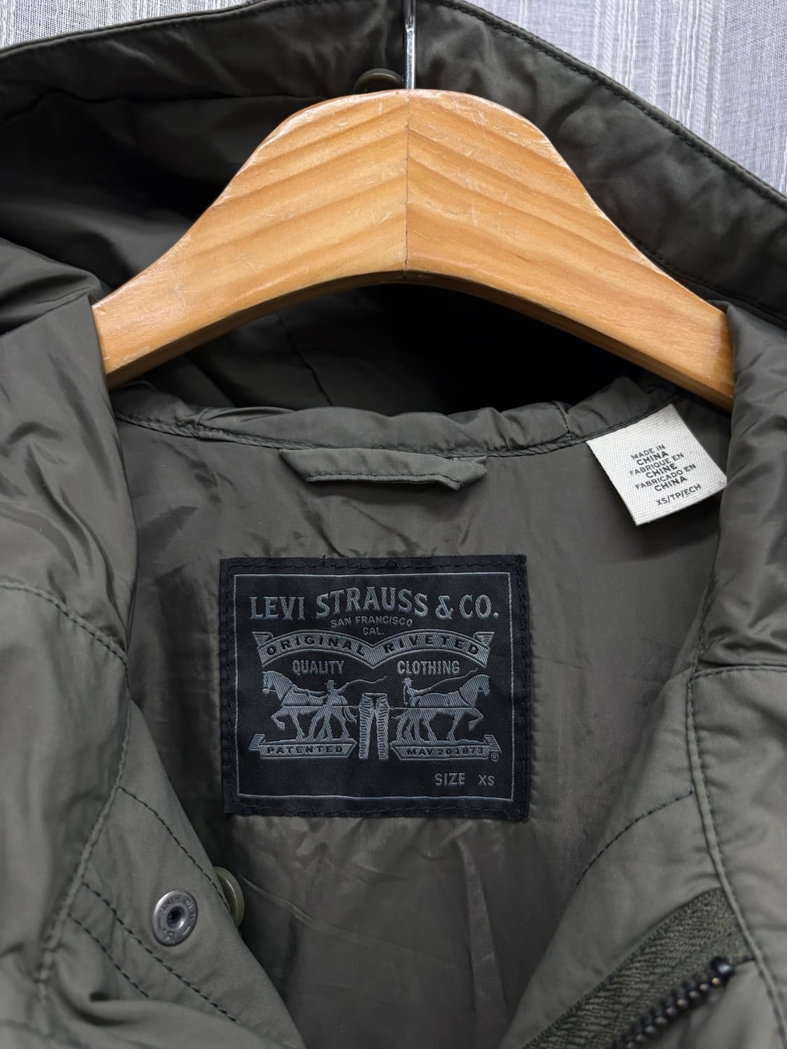 리바이스 후드 파카 피쉬테일 야상 자켓 Levi’s Hooded Park 상품이미지6