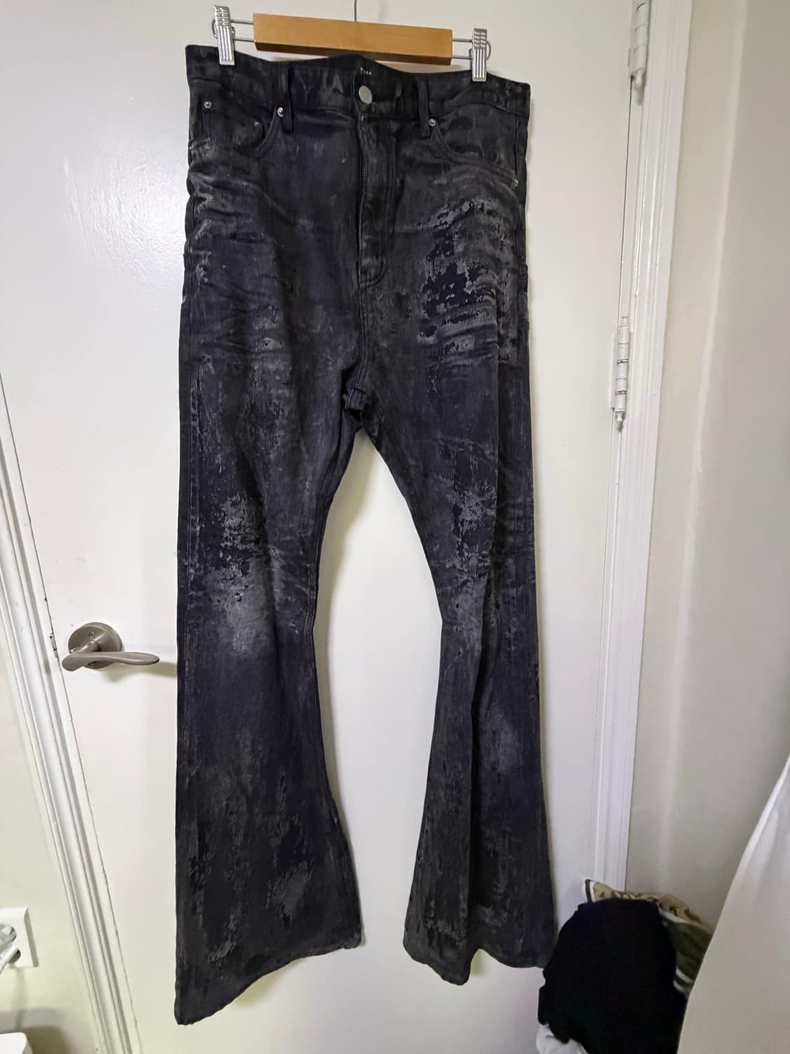 EMOSTANCECLUB PENTAGRAM COATED FLARES 상품이미지2