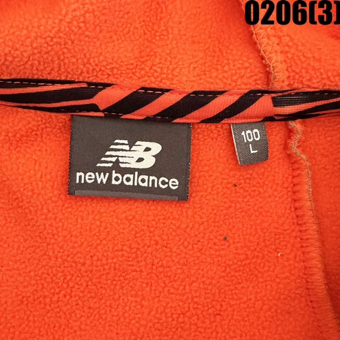 [100/L] 뉴발란스 그레이 후드 집업 자켓 0206(3) 상품이미지5