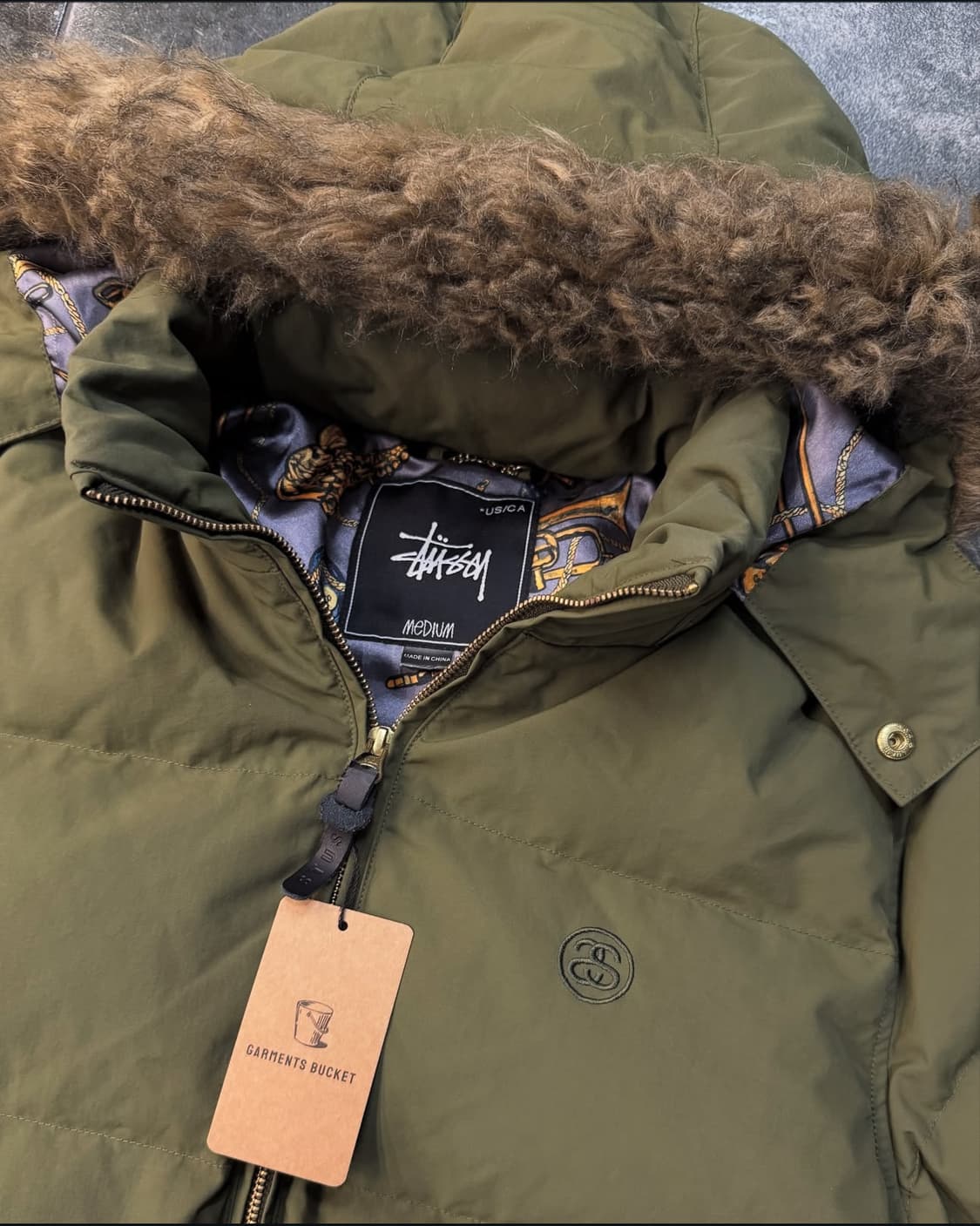 스투시 브라스 푸퍼 자켓 패딩 상품이미지6