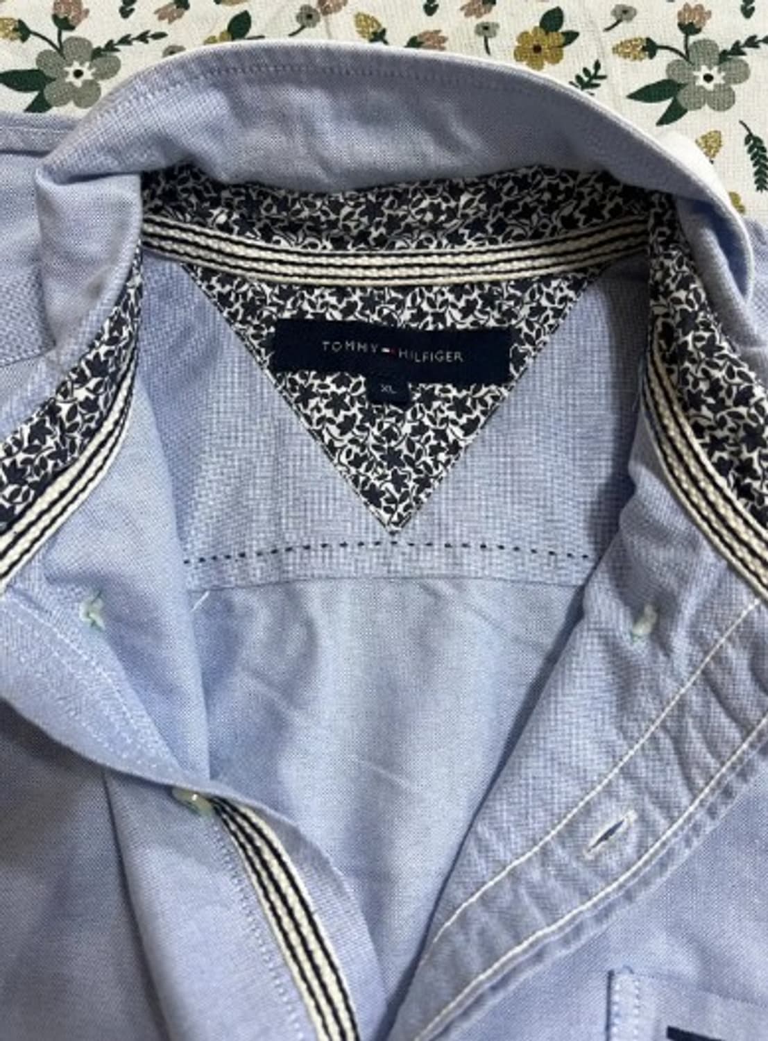 타미힐피거 남성 연청반팔셔츠 XL 상품이미지4