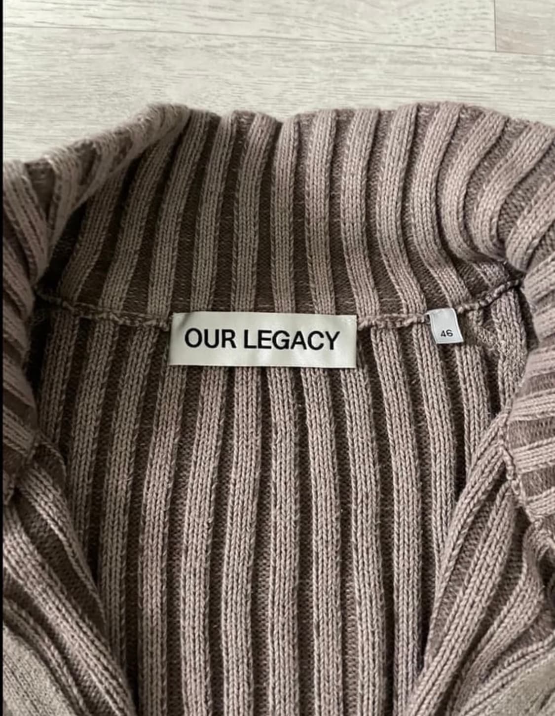 (쿠기님 착용)  당일 구매 17!!!! 아워레가시 니트 집업 46 상품이미지5