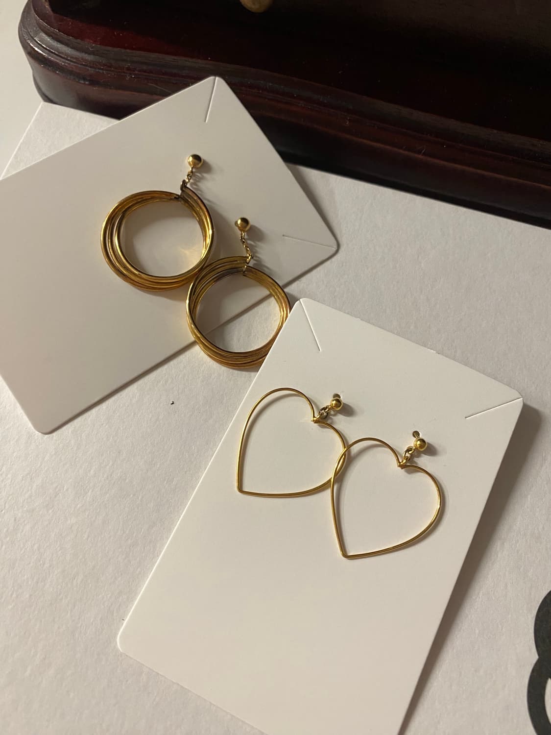 일본 수입 이어링 귀걸이 2점 세트 상품이미지6