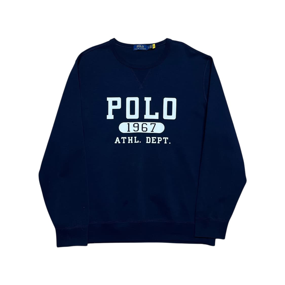 100 폴로 랄프로렌 신형라벨 빅로고 맨투맨 상품이미지1