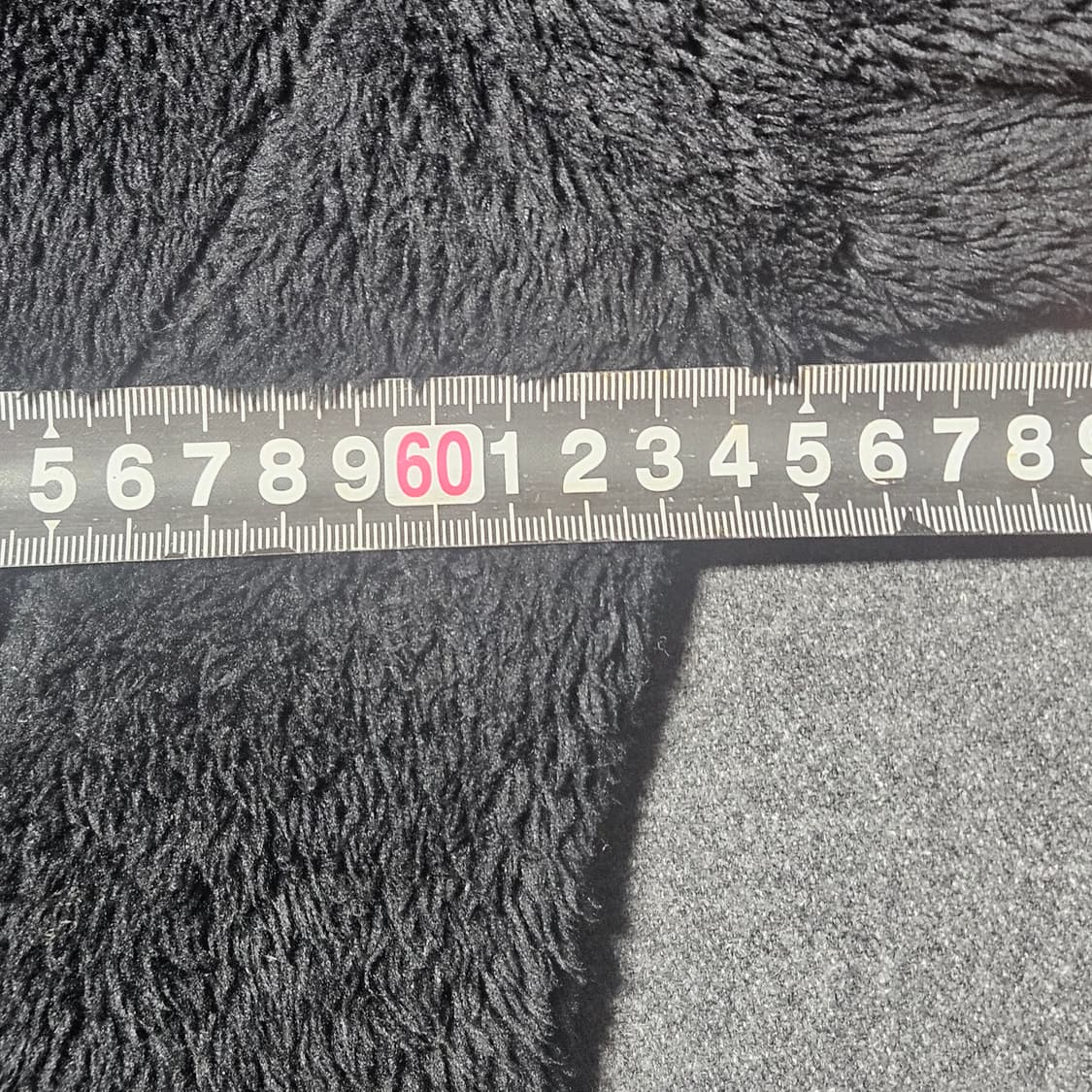 폴햄 검정 플리스 자켓 110 실측 105 상품이미지8