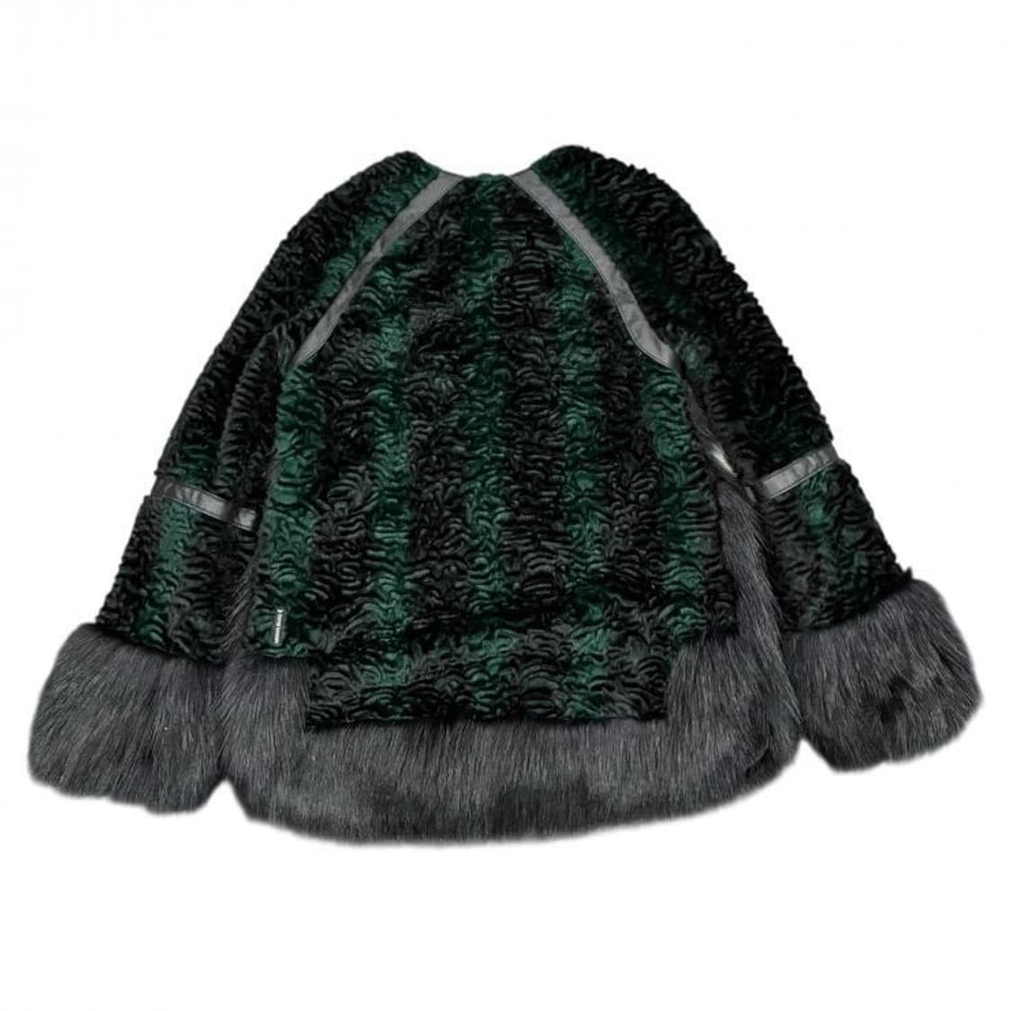 Armani Jeans 벨로어 트림 퍼 자켓 상품이미지3