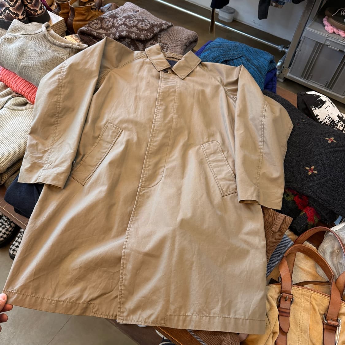 빔즈 플러스 카키 브라운 맥코트 M L 상품이미지1