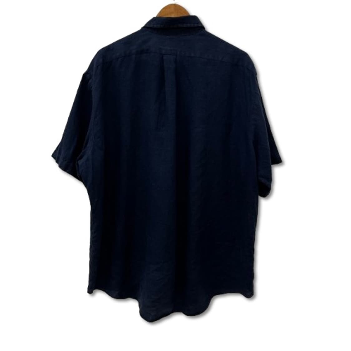 폴로 랄프로렌 네이비 리넨 반팔 셔츠 상품이미지2