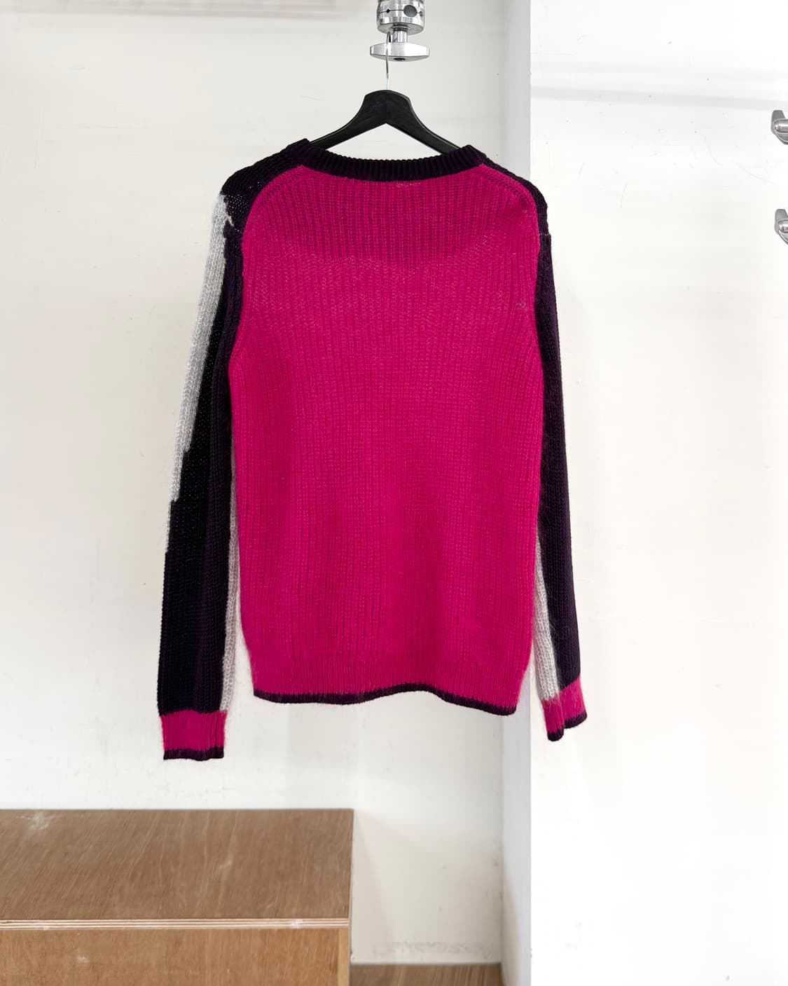 겐조 컬러 블럭 모헤어 스웨터 상품이미지6