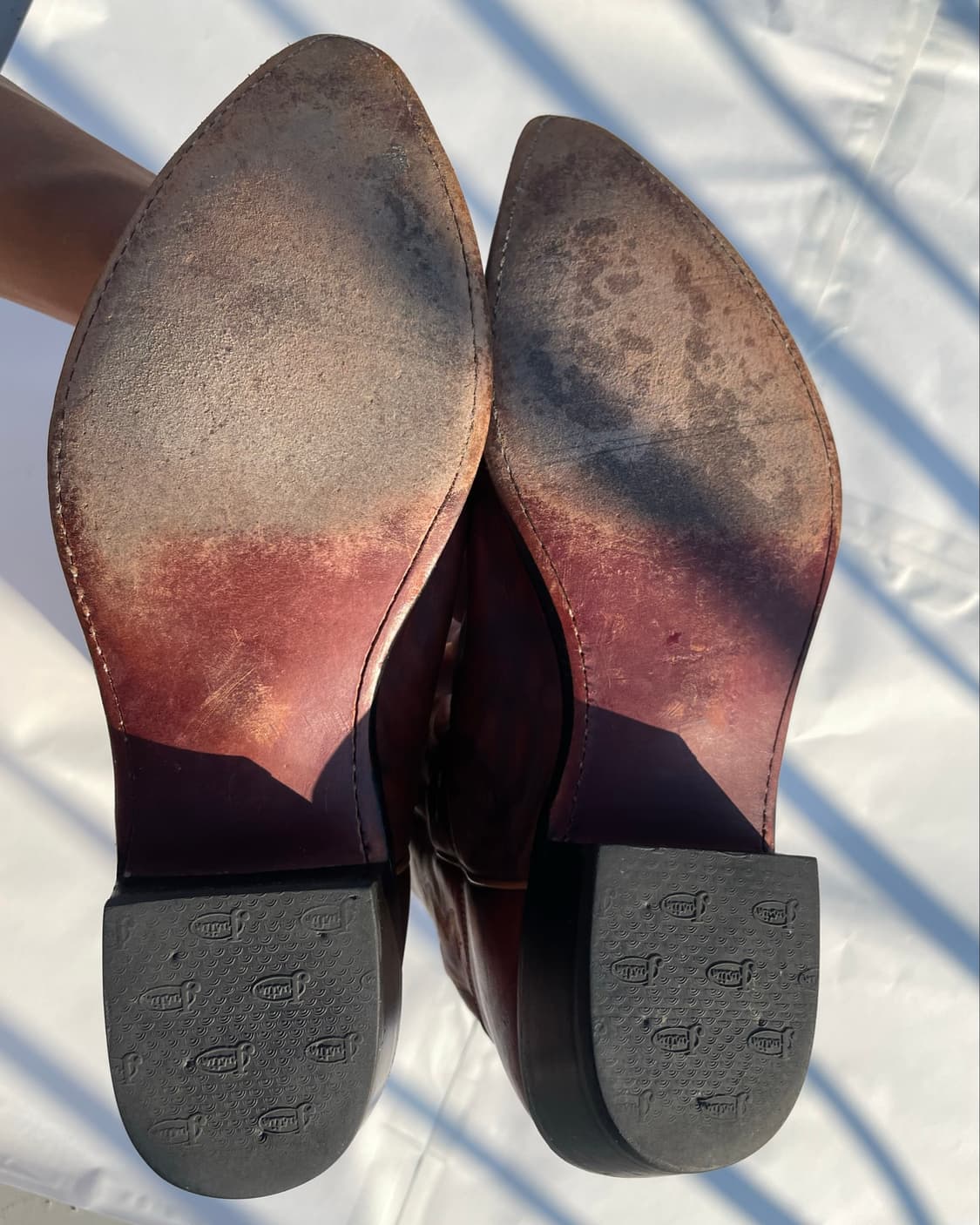 저스틴부츠 Chestnut Marbled CowboyBoots 11D 상품이미지8