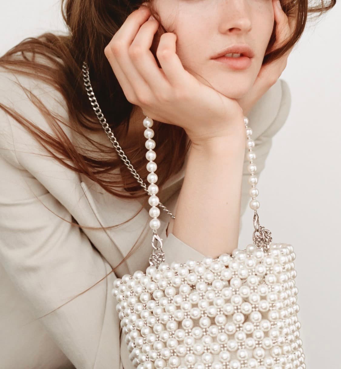 자라 펄 미니 버킷백 상품이미지3