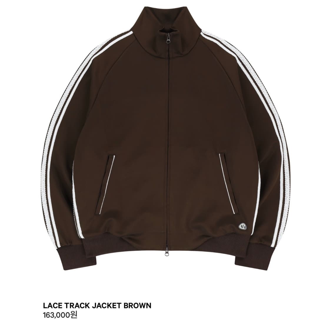 코이세이오 레이스 트랙 자켓 브라운 상품이미지1