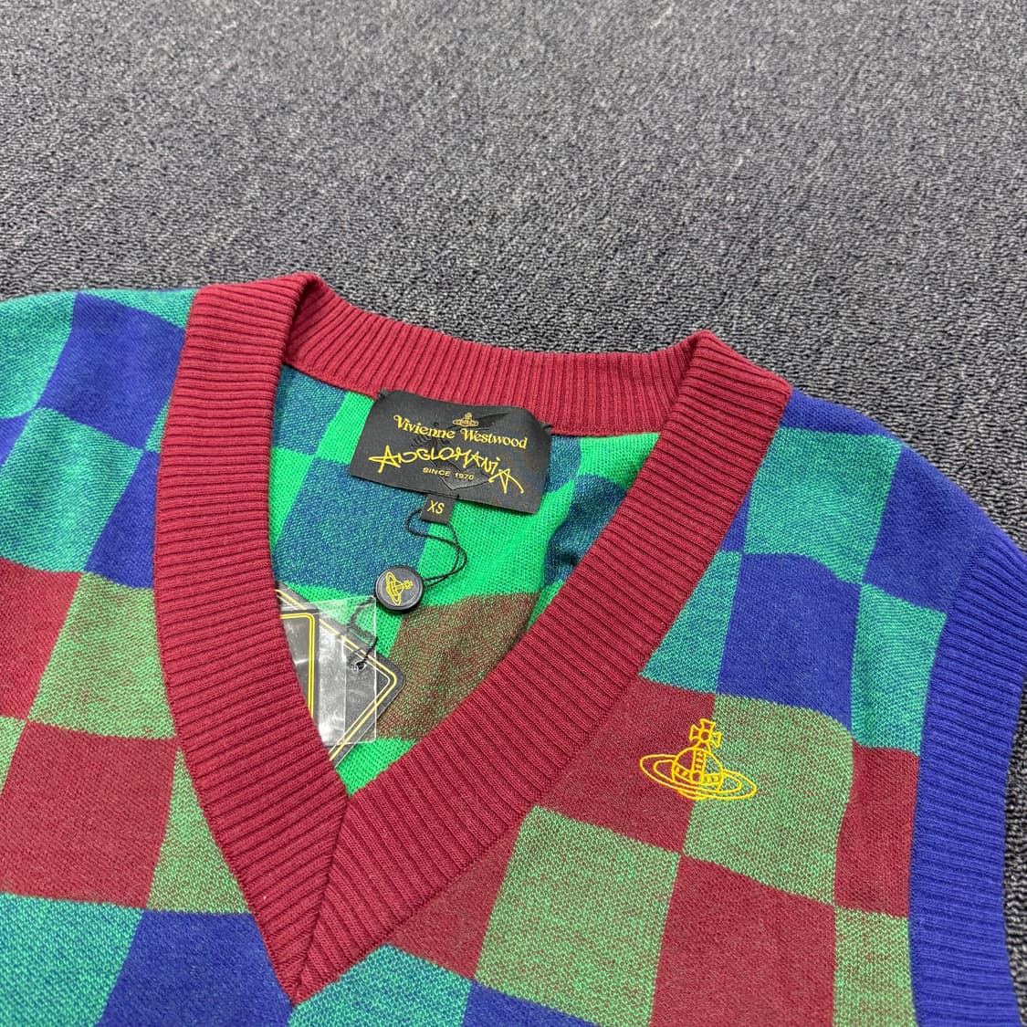 비비안웨스트우드 앵글로매니아 니트 베스트 조끼 상품이미지5