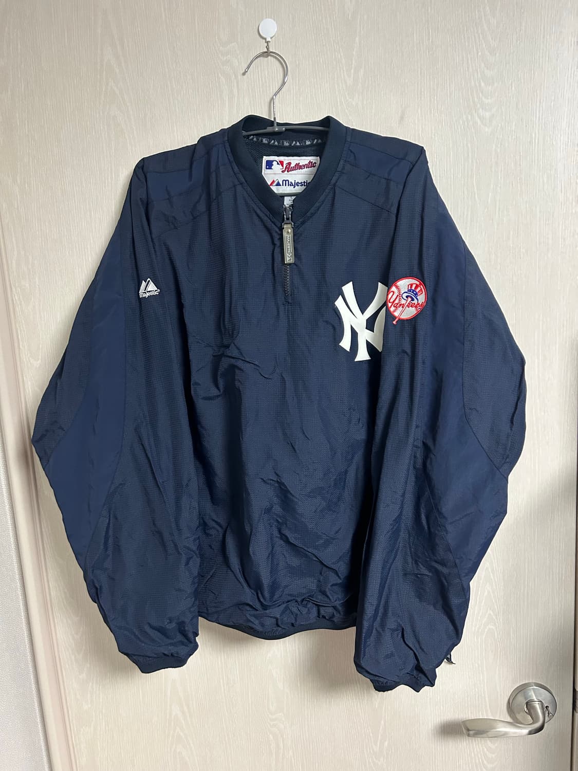 마제스틱 뉴욕양키스 윔엄 집업L사이즈 팜 상품이미지1