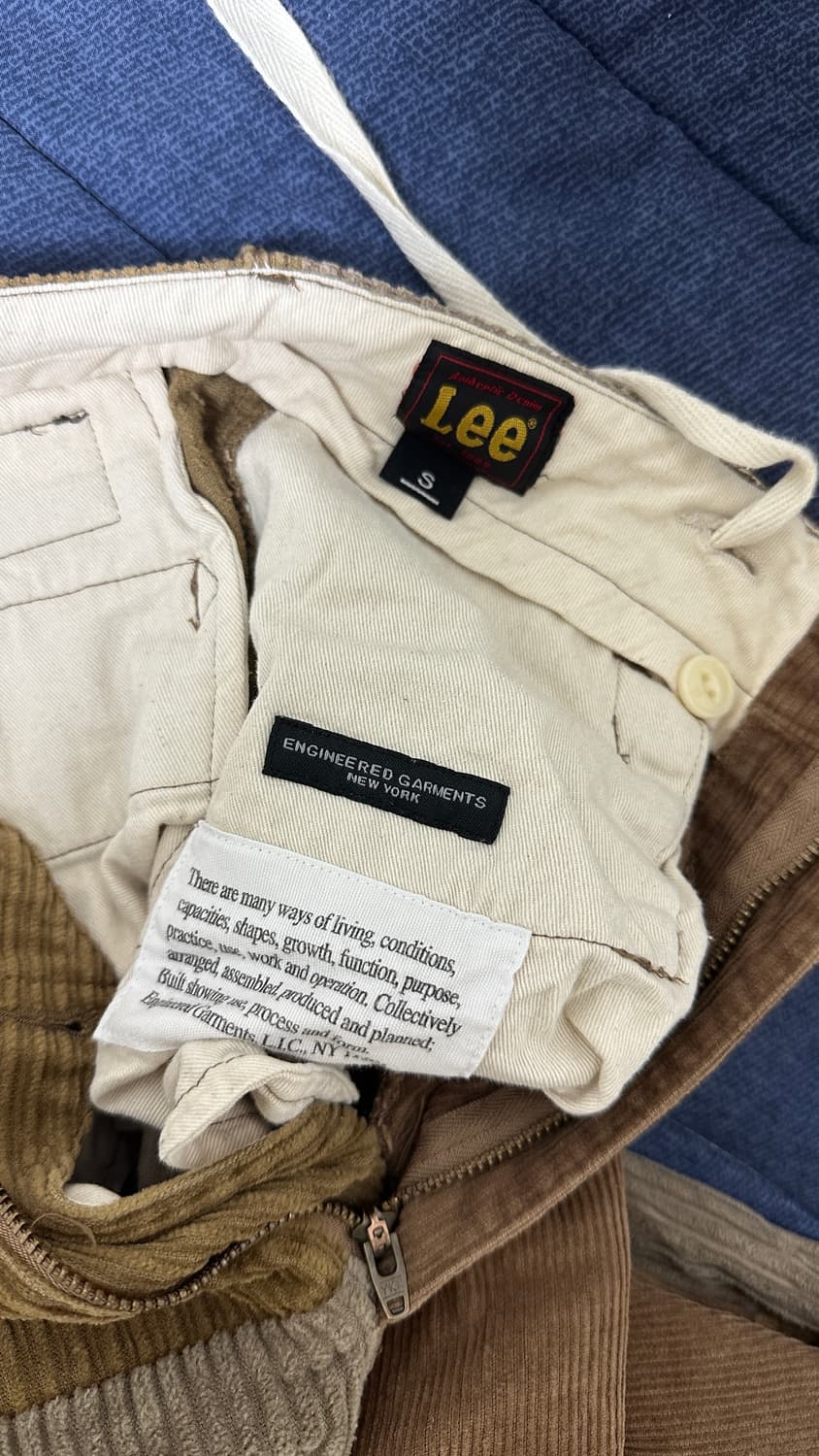 리 엔지니어드 가먼츠 콜라보 코듀로이 팬츠 상품이미지2