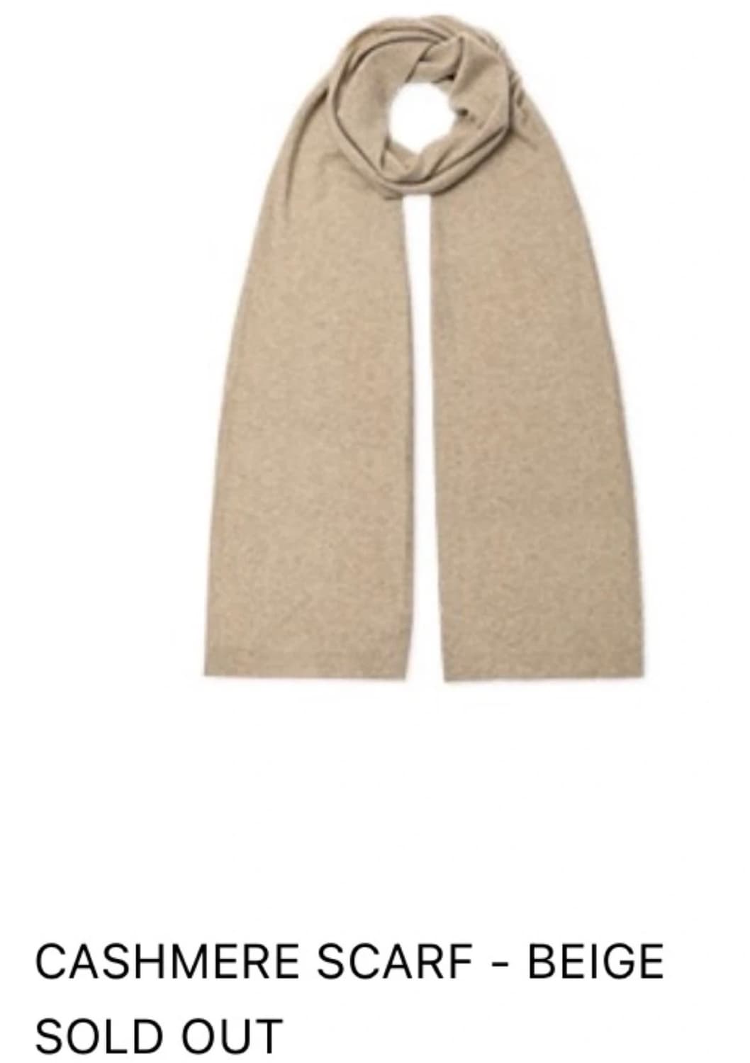 식스앤어하프 캐시미어 스카프 상품이미지1