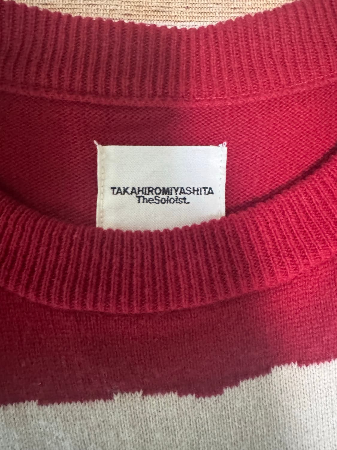 The soloist_ 본니트(레드) 46사이즈_ 2xl~3xl 상품이미지3