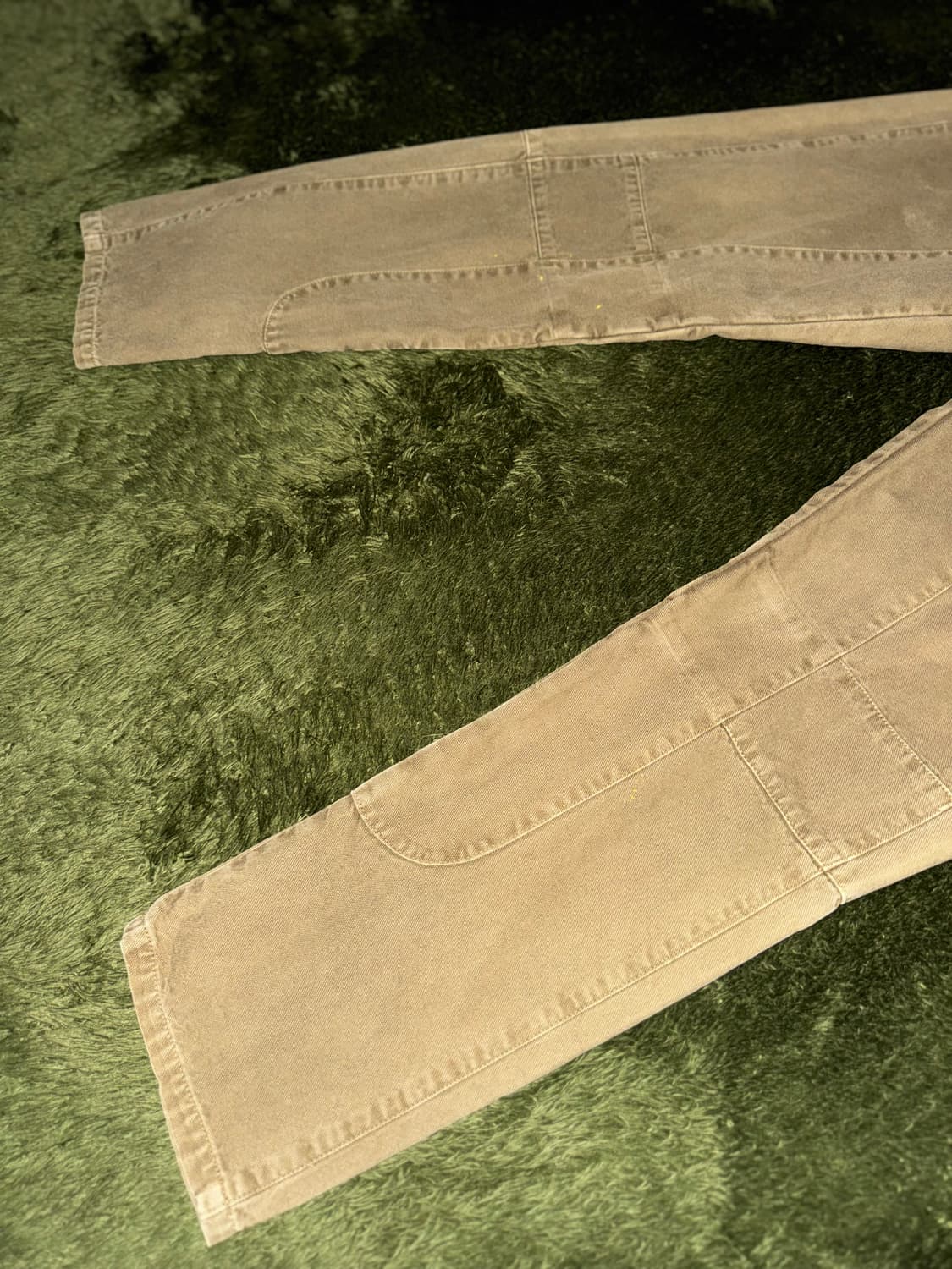 [2] Kapital 캐피탈 스트랩 패널 워시드 헤비 코튼 팬츠 상품이미지6