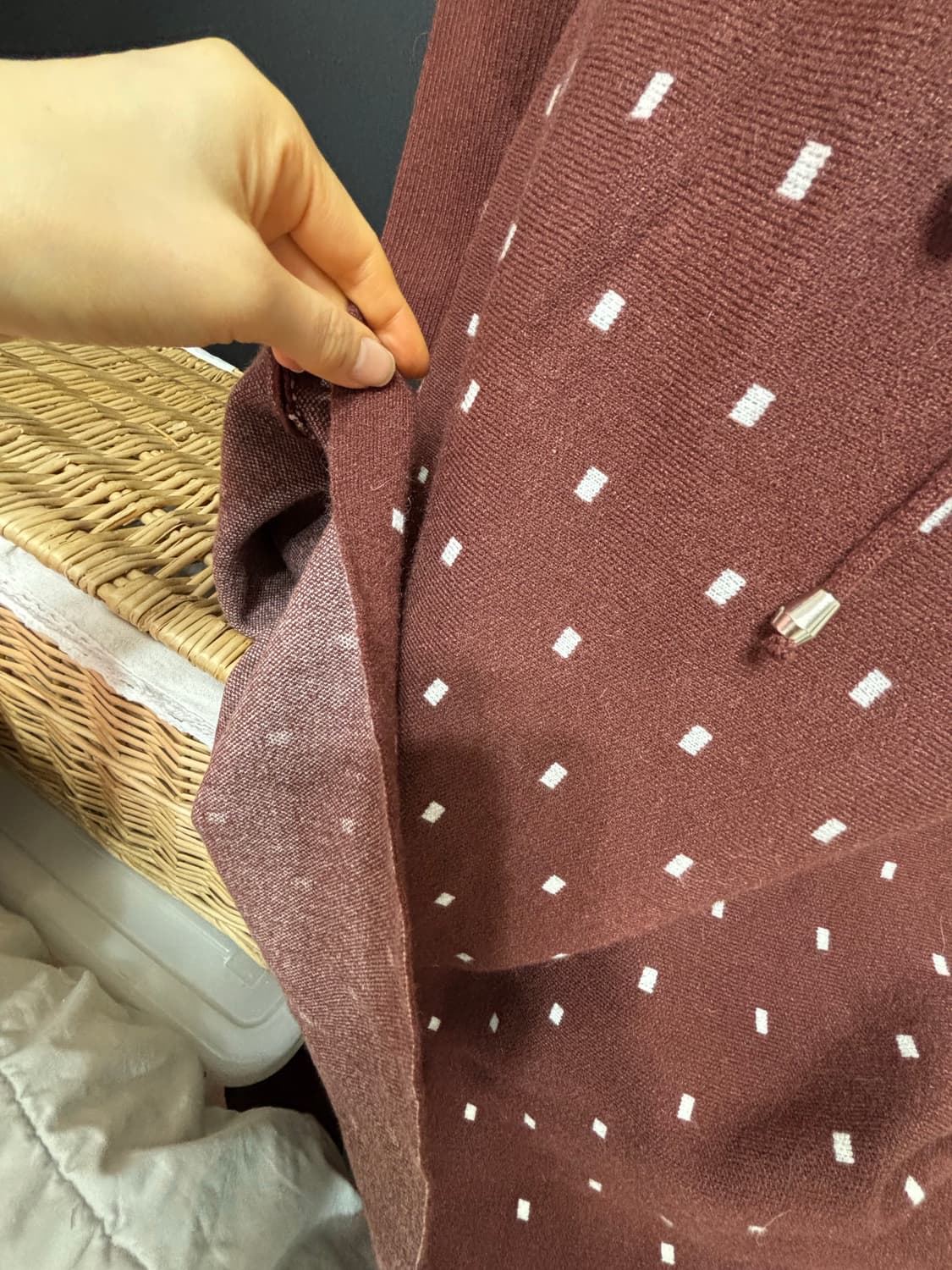 새제품ㅡ 허리스트링끈 원피스/55 상품이미지7