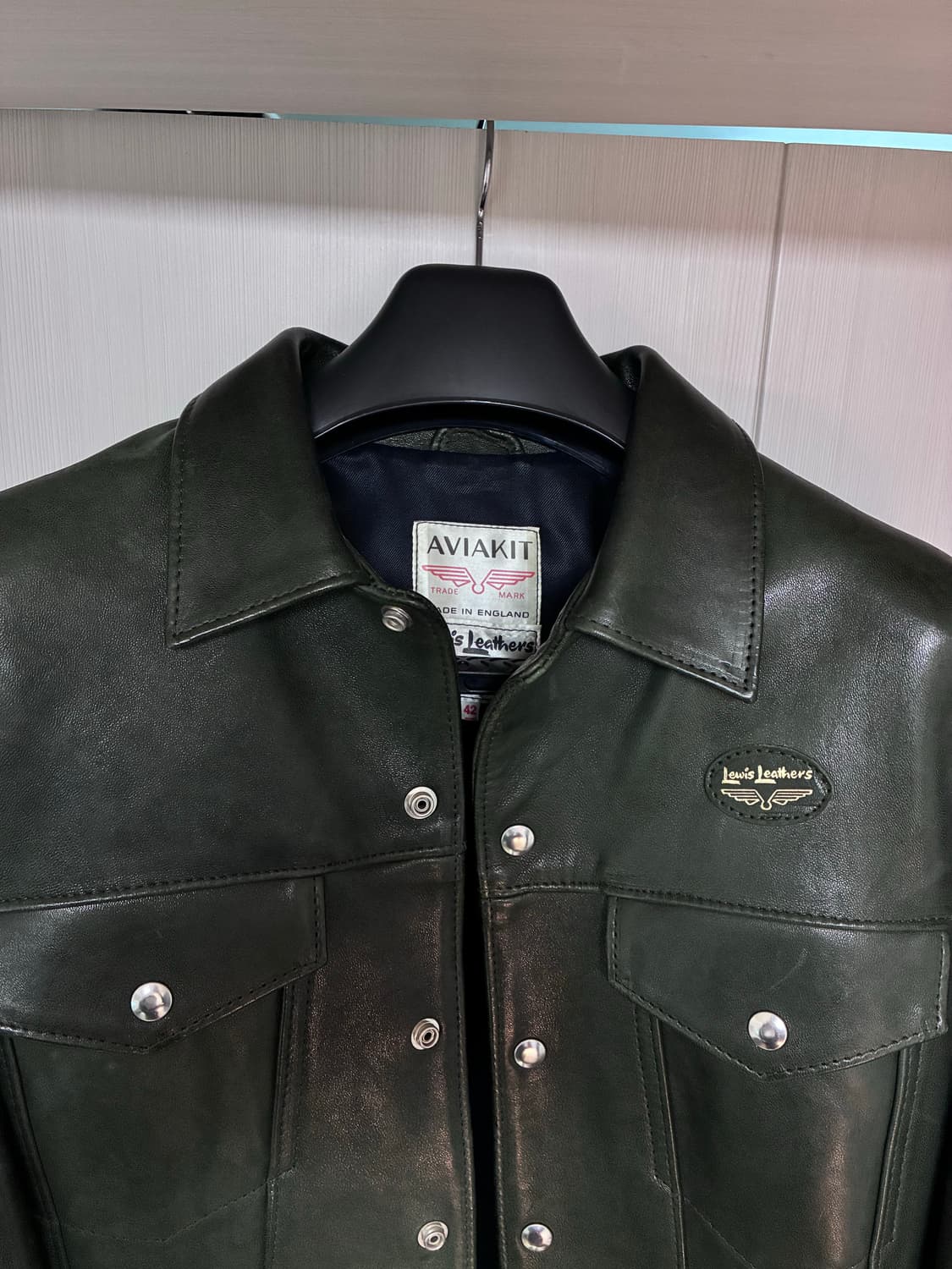 루이스레더 988 램스킨 올리브 상품이미지3