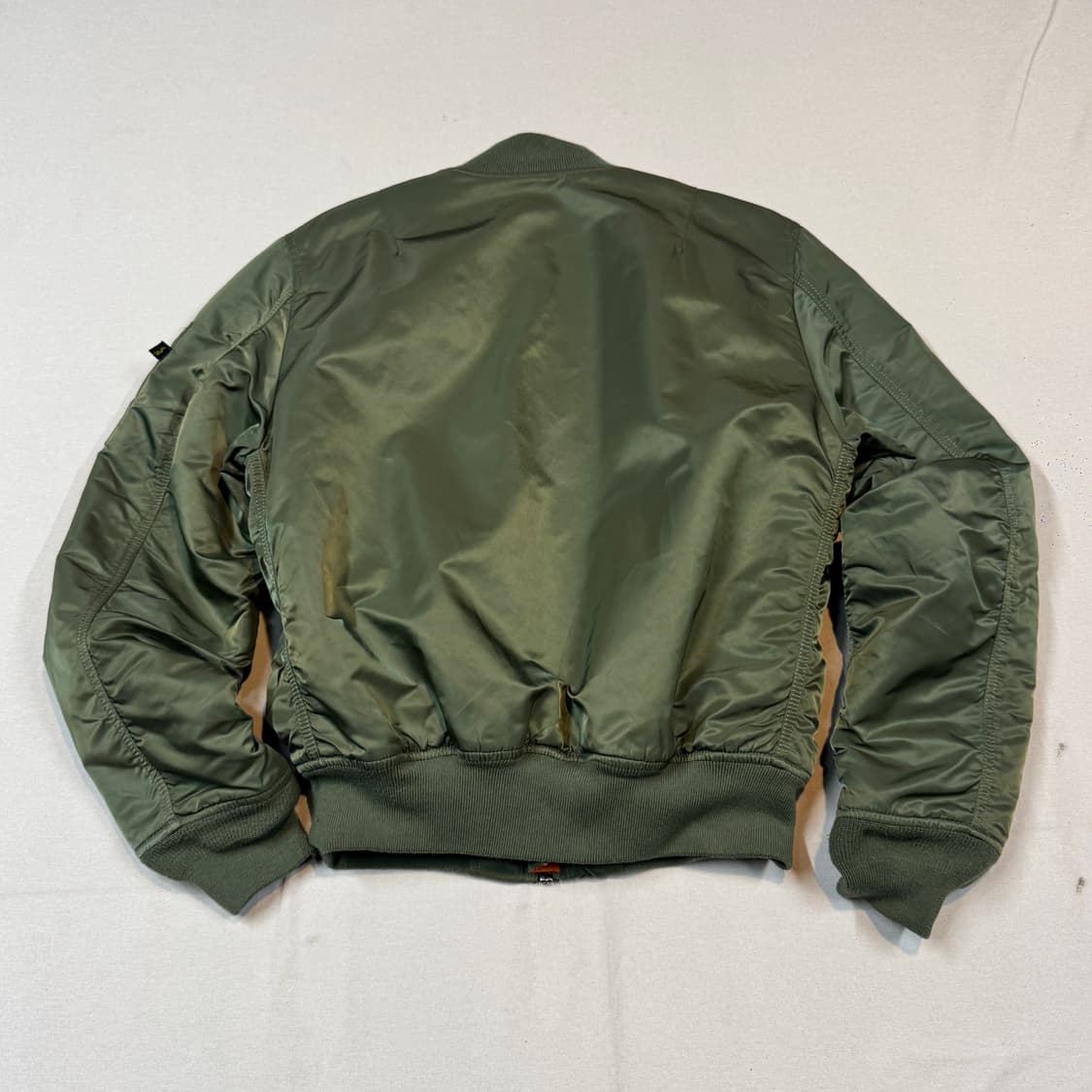M) 알파인더스트리 MA-1 마원 항공점퍼 올리브 그린 상품이미지6