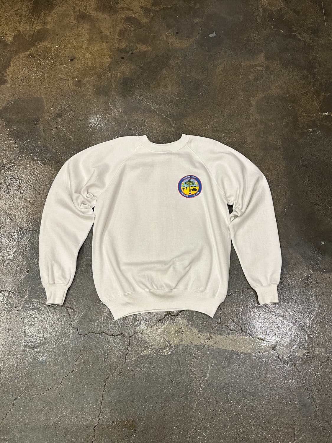 90s Hanes USA 헤인즈 걸프전 스웻셔츠 맨투맨 L 상품이미지1