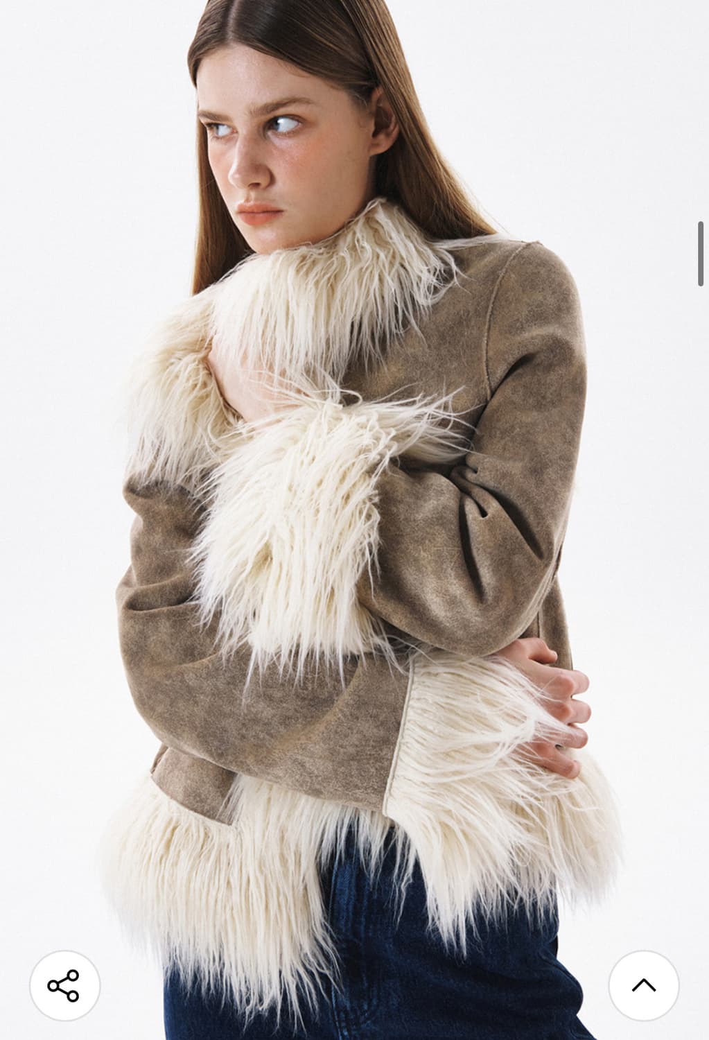 커렌트 리버시블 퍼 코트 / 퍼 자켓 상품이미지3