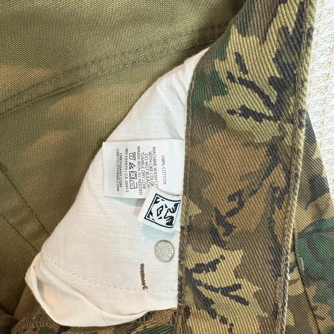 오베이 리얼트리 패턴 팬츠 29 상품이미지3