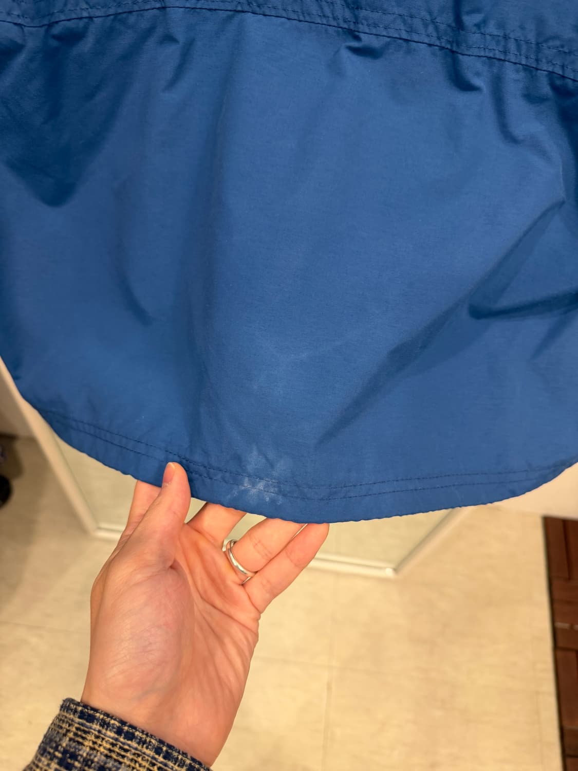 80s L.L.Bean 엘엘빈 나일론 아노락 후드 (made USA) 상품이미지5