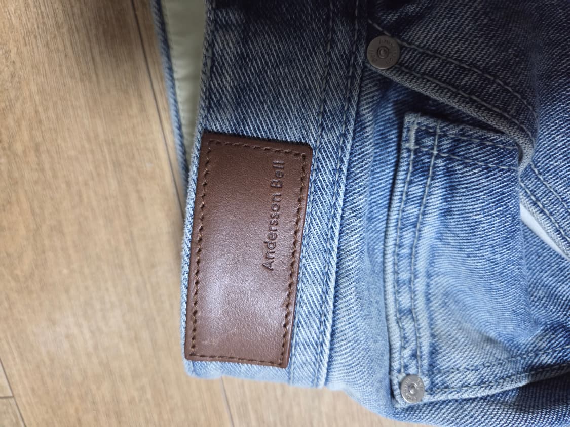 앤더슨벨 워시드 진 33사이즈 상품이미지4