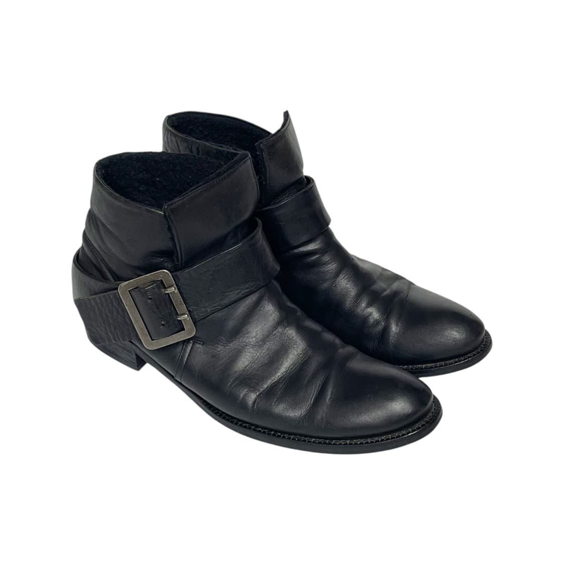 요지 야마모토 와이즈 미들부츠 상품이미지1