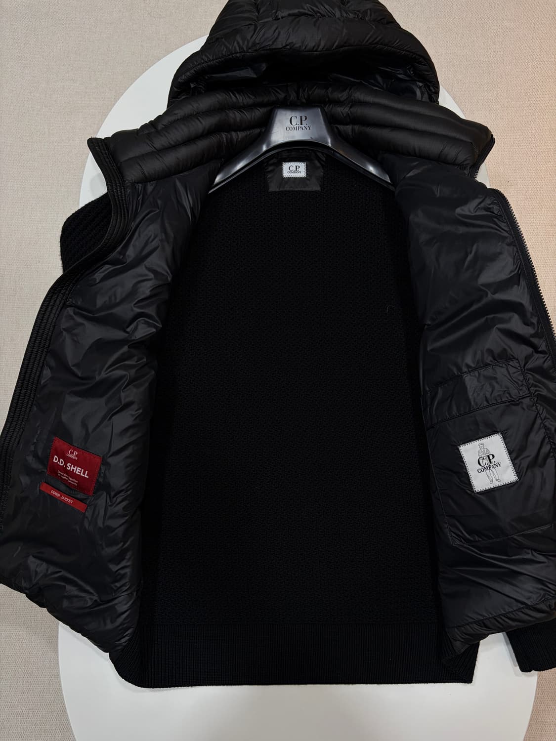 [정품]C.P 디디쉘 렌즈 와펜 니트 패딩 상품이미지2