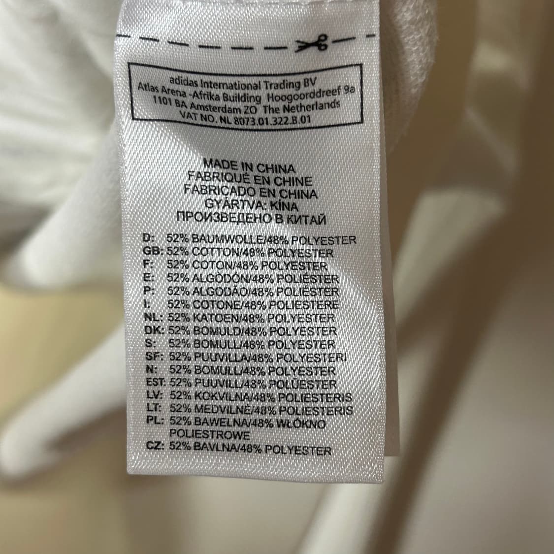 [adidas] 아디다스 잉글랜드 화이트 트랙탑 져지 상품이미지7