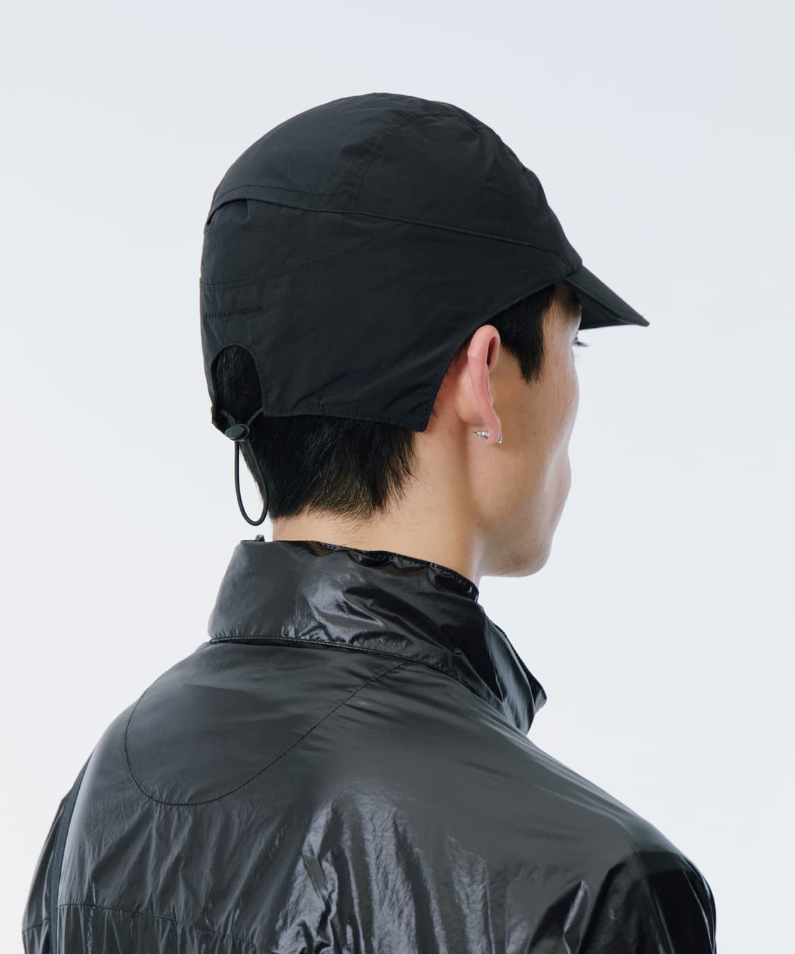 25fw 산산기어 로우 앵글 캡 블랙 LOW ANGLE CAP 상품이미지2