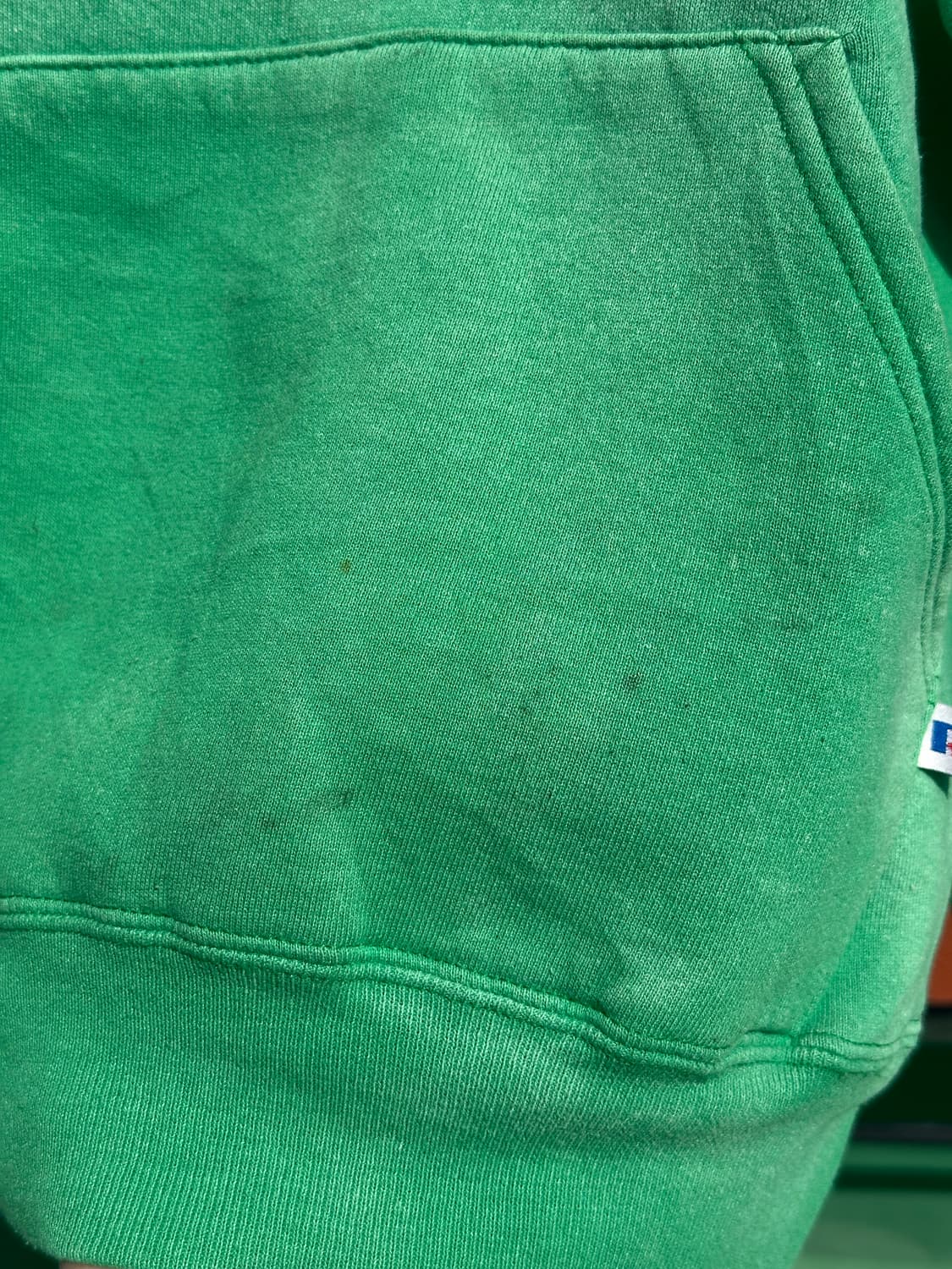 80s super faded  russell hoodie 미제 상품이미지8