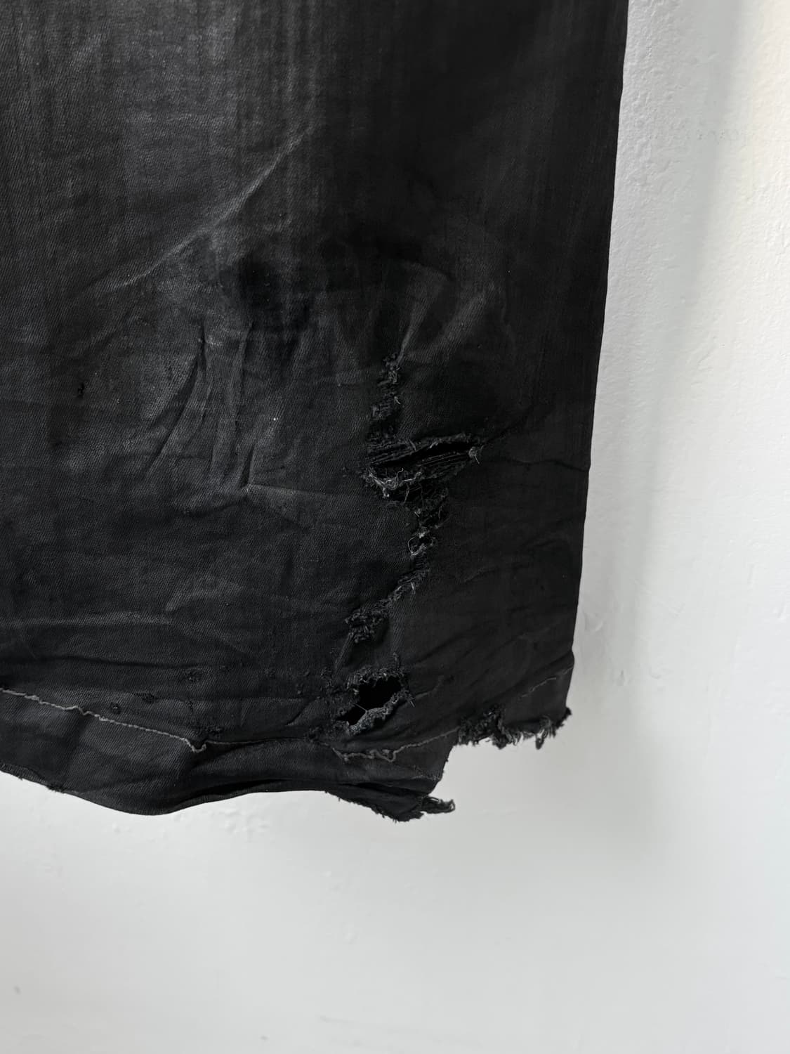 릭오웬스 볼란 부츠컷 왁스 진 sbw 상품이미지6