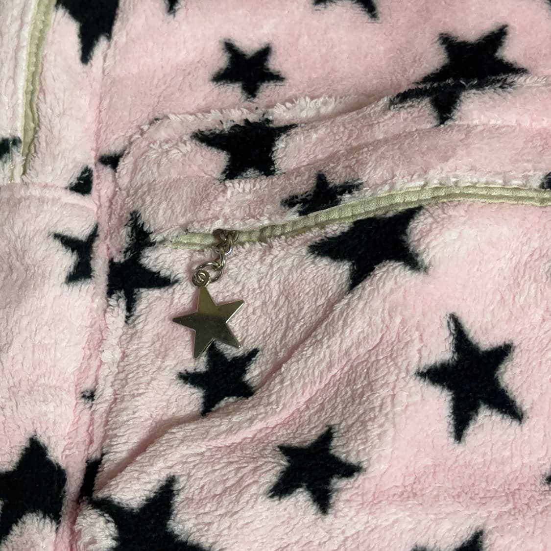 곰돌이귀 별무늬 보송보송 쿠마미미 핑크 백팩 상품이미지5