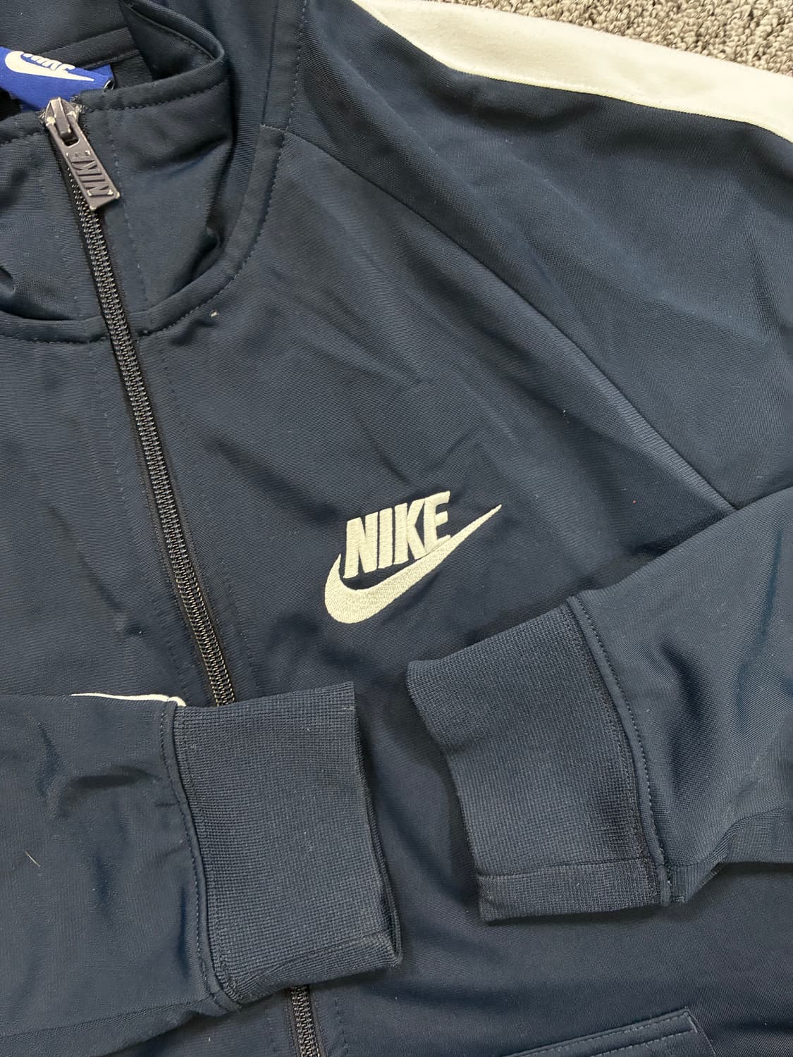 나이키 네이비 화이트 라인 져지 M 상품이미지6